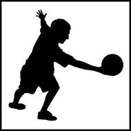 dynamic bowling pose
