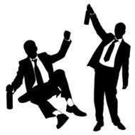 drunk men