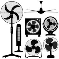 Standing Table Ceiling Fan Design N2