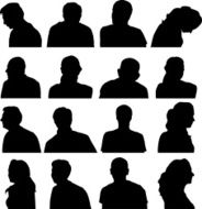 Head Silhouettes N6