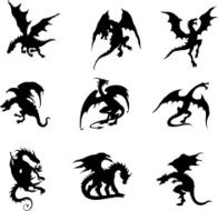 Flying dragons