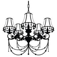 Chandelier Silhouette N5