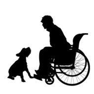 Vector silhouettes of man N38