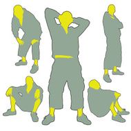 Attitude Silhouettes Series N3