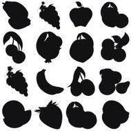 Fruits Silhouette