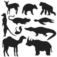 Wildlife Silhouettes N2