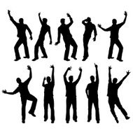 Party Silhouettes Men