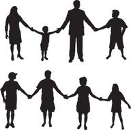 People or Families Holding Hands N2