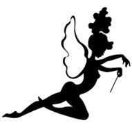 Fairy with magic wand N2