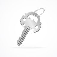 Vector Car key ring