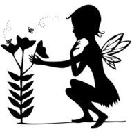 Thoughtful Fairy in Spring