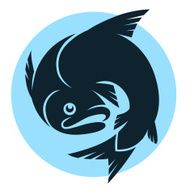 abstract fish sign