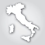 Italy Silhouette White