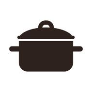 Cooking pot symbol