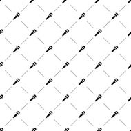 Vector seamless pattern microphone N2