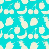 seamless pattern with fruits and berries N4