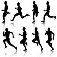 Runners on sprint men N2