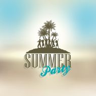 Summer party background N2