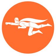 superhero flight