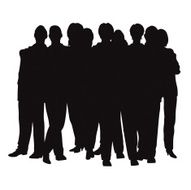 people crowd vector