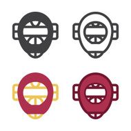 Baseball Face Guard Icon