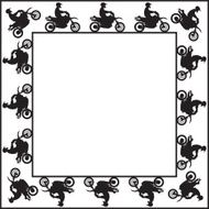 Square Motorcycle Frame