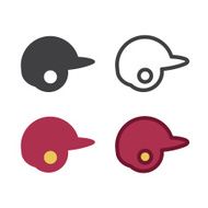 Baseball Helmet Icon