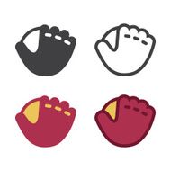 Baseball Glove Icon