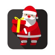 Santa Claus icon design N2