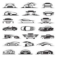 Car icon set N7