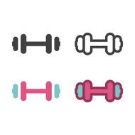 Dumbbell Icon N4