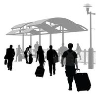 Airport Shuttle Stop