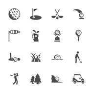 Golf Icons - Gray Series N2