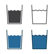 Glass Of Water Icon