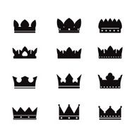 vector black crowns N2