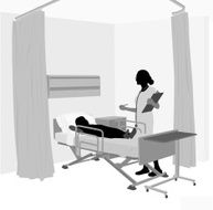 Children's Hospital Room With Female Doctor N2