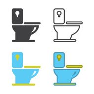 Flush Toilet Icon