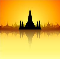 Wat Arun Thailand (Complete Detailed Moveable Buildings)