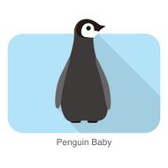 Penguin baby standing seed seriers