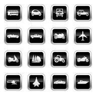 Supergloss Black Icons - Transportation N3