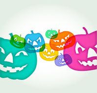 halloween pumpkins or Jack O' Lantern