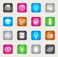 Multicolor Icons - Junk Food