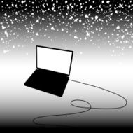 tune me in internet laptop communication storm