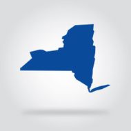 New York Blue State Icon