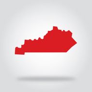 Kentucky Red State Icon