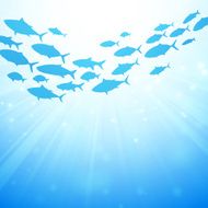 Ocean Fish Background