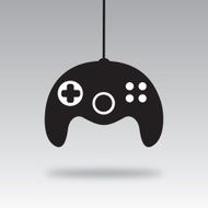 Video Game Controller Silhouette F