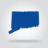 Connecticut Blue State Icon