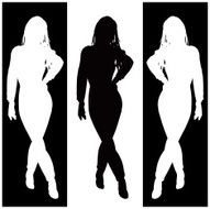 Woman posing N9