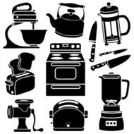 kitchen equipment icons N2